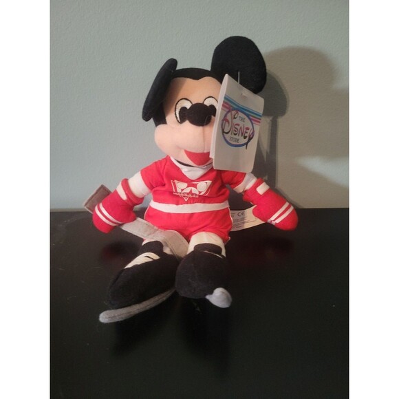 Disney Other - Hockey Mickey Mouse Bean Bag Plush Small - 8'' Disney with tag